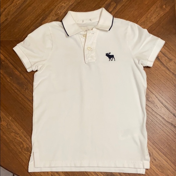 Abercrombie white polo (Boy) - Picture 1 of 3